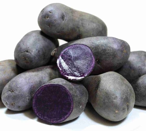 blue potatoes one of the blue vegetables