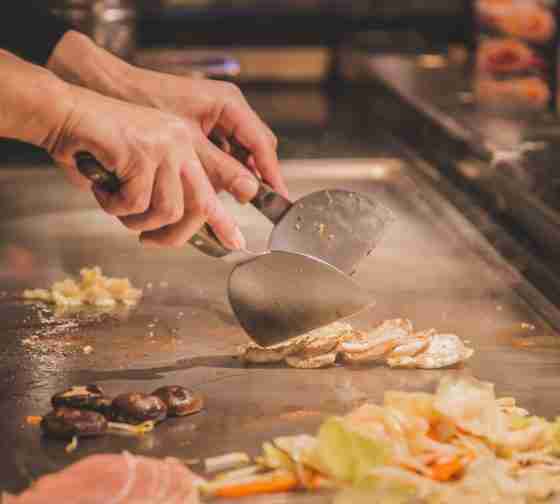 japanese cooking hibachi vegetables