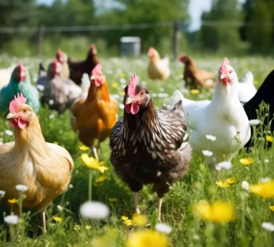 chickens are natural garden pest controllers