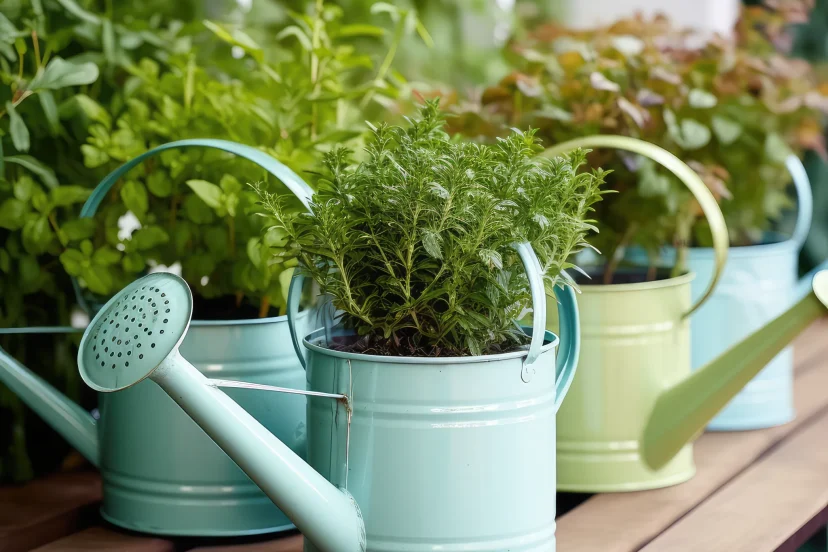 container herb gardening