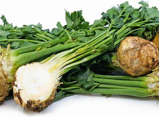 Einsilbig celery root