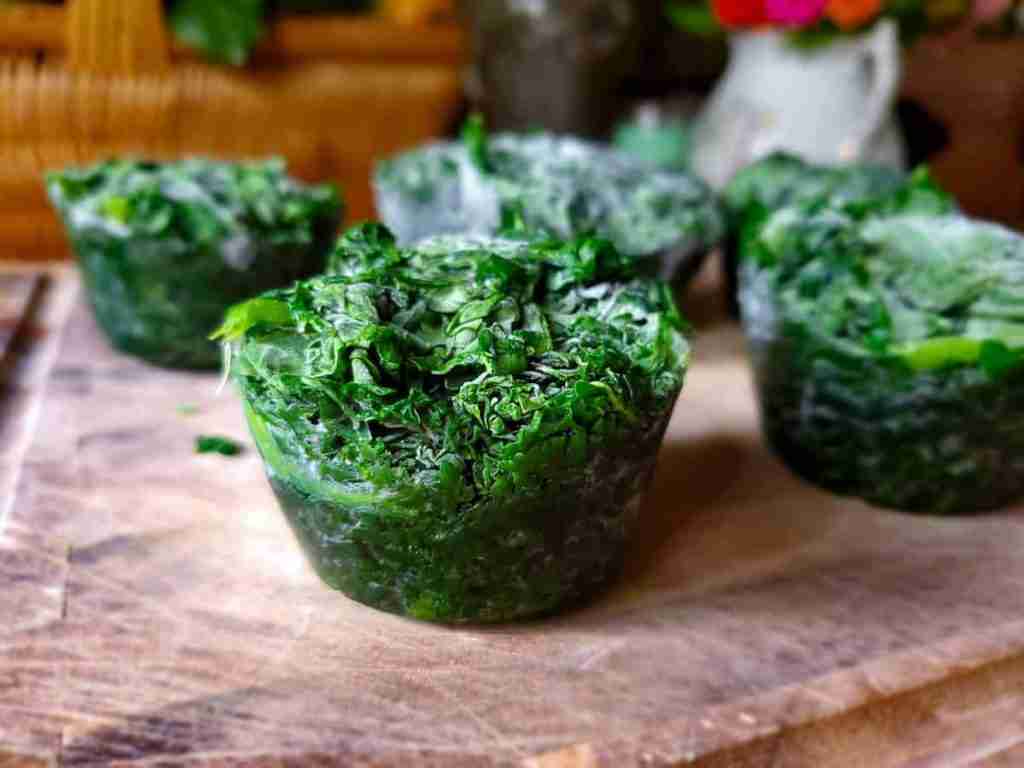 freezing collard greens
